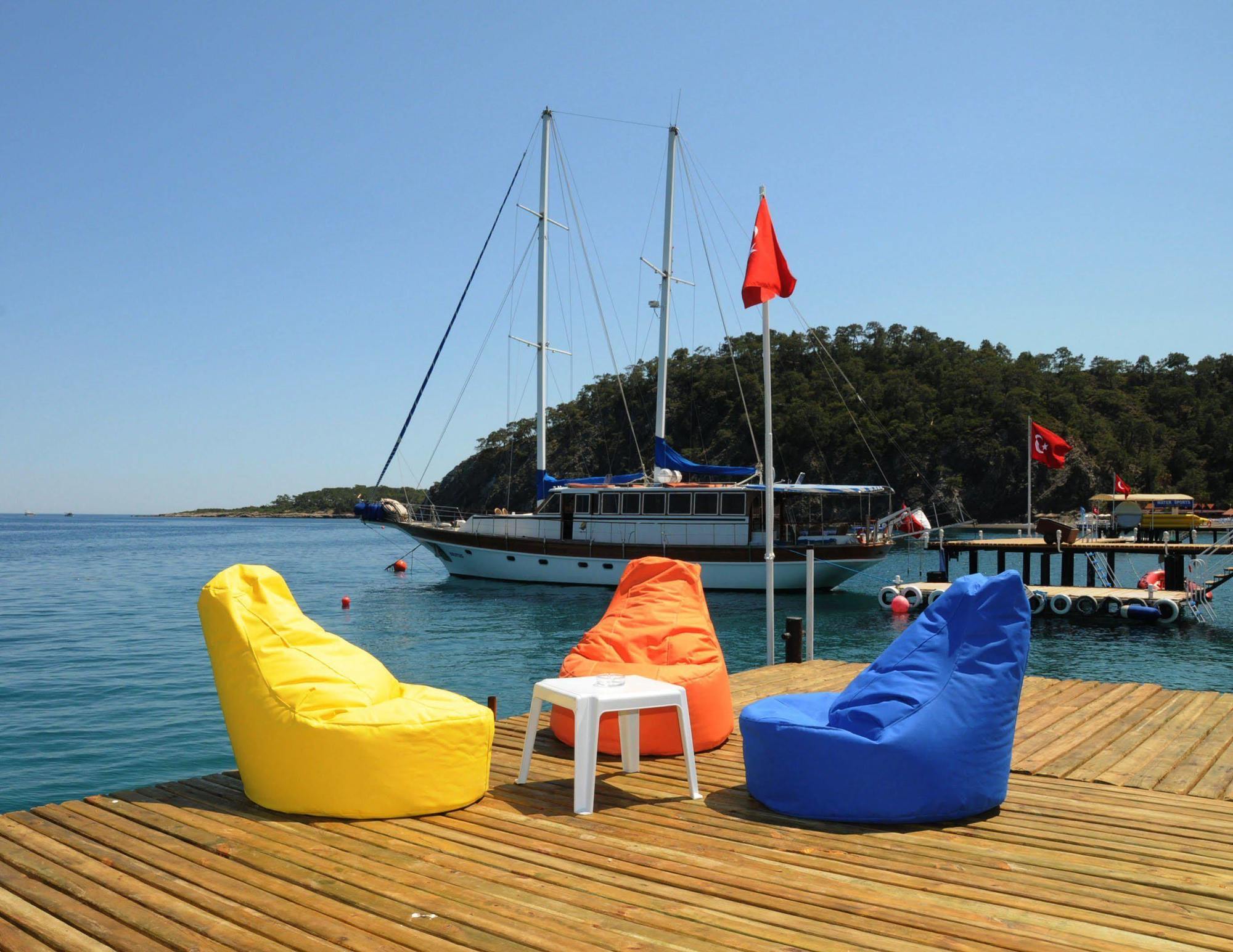 Club Akman Beach Çamyuva Esterno foto